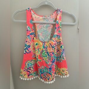 Lilly Pulitzer Pom Pom Tank Top
